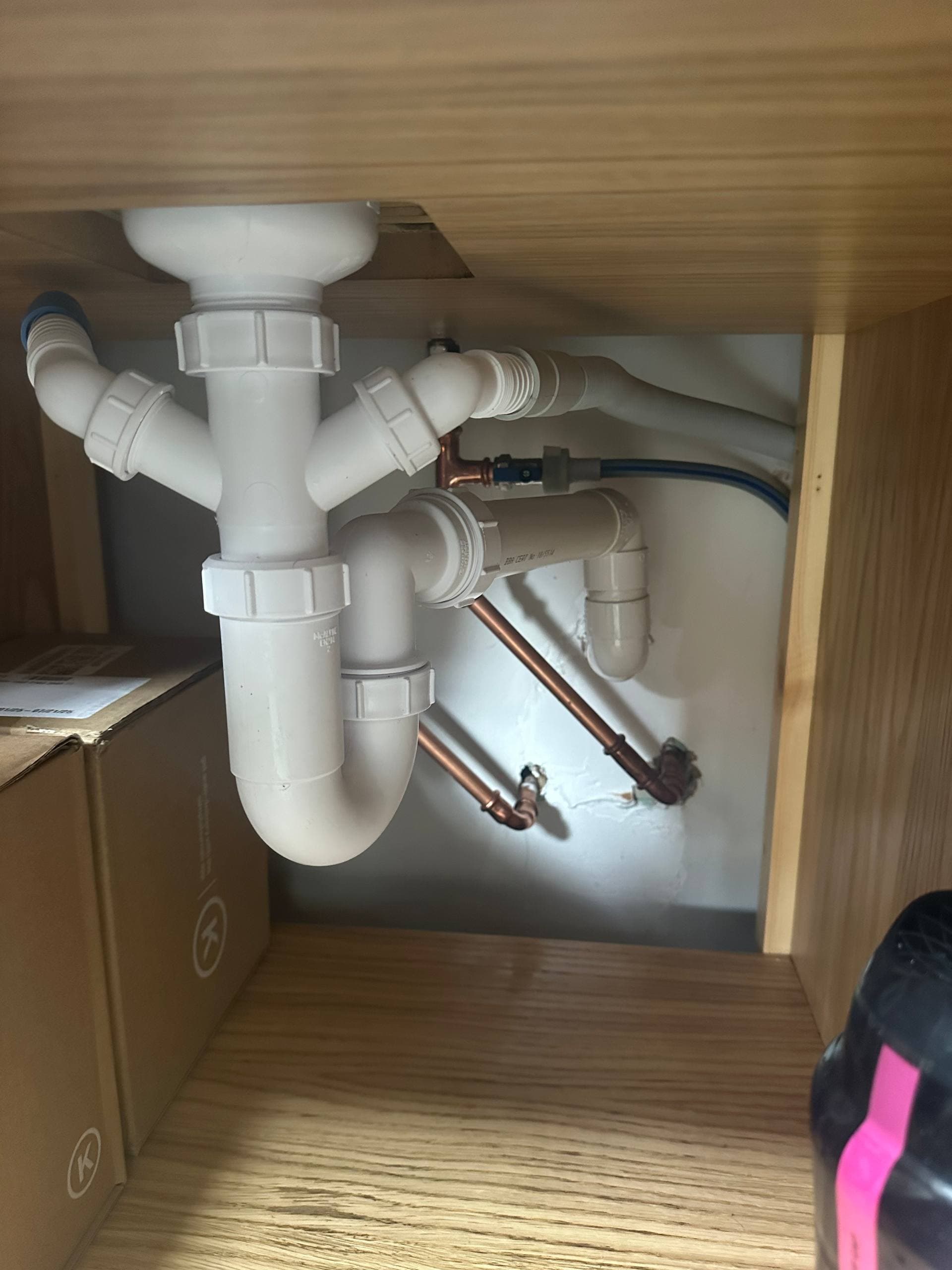 Plumbing work by Fixedrate Plumbing in Cambridgeshire