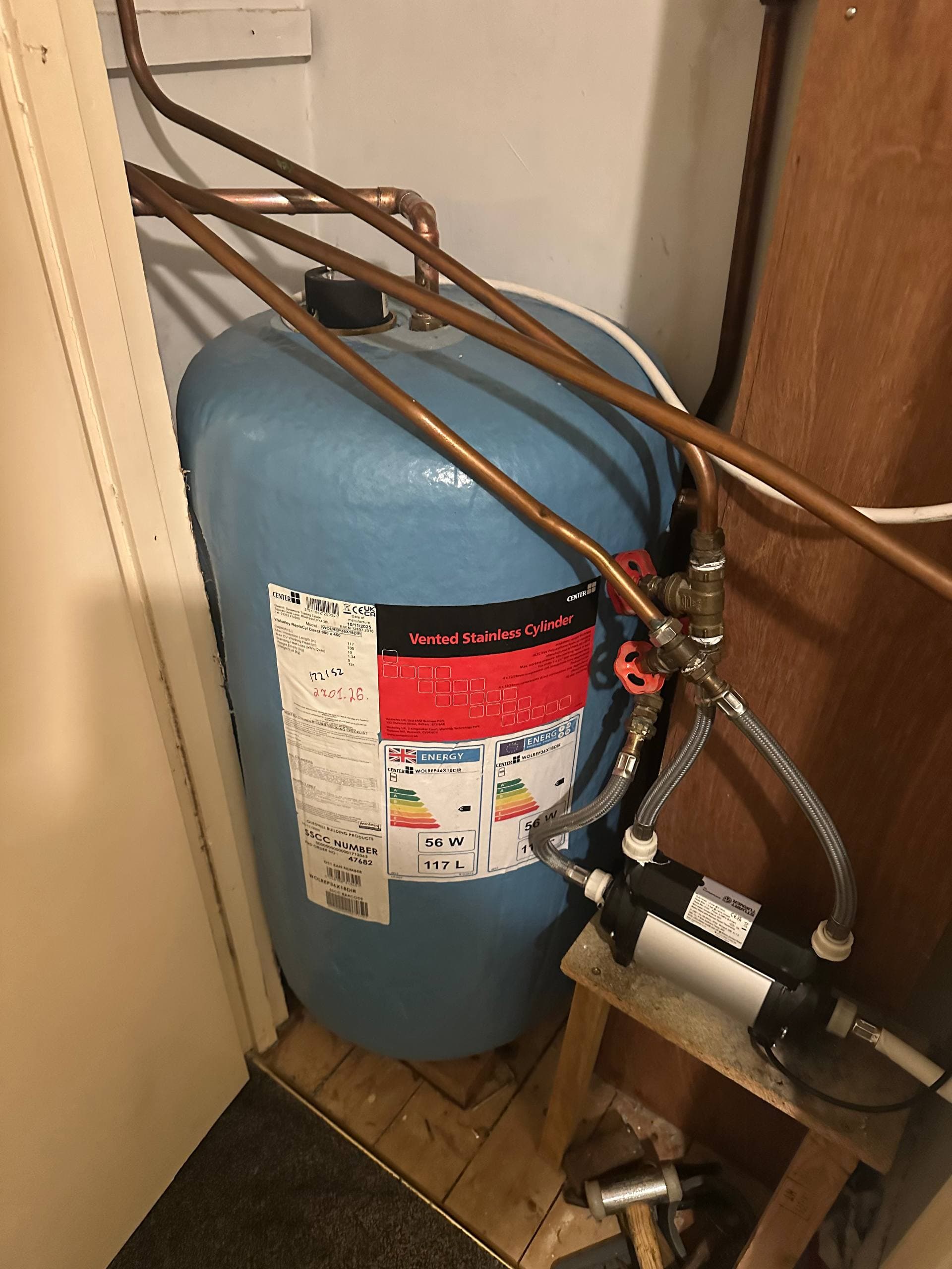 Plumbing work by Fixedrate Plumbing in Cambridgeshire